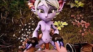 get your yordles off in hd 3d hentai doggystyle anal