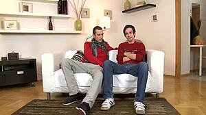 Bold gay anal sex scene