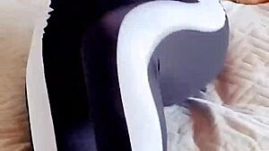 her boyfriend left her alone, so i took her home 😈