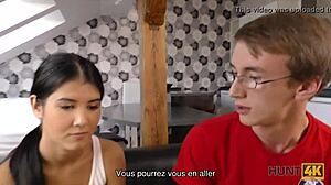 Hunt4k Ella se bucură de vacanță călărind pula mea tare