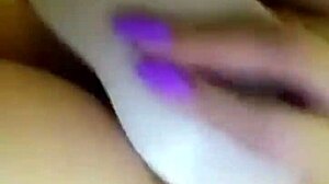 Slutty Girl With Big Tits Toys Herself To Orgasm. Squirting Wetly