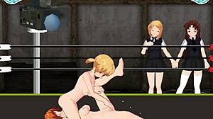 Princess Sofia Battles Nina in Fierce Ring Catfight.