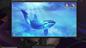 succubus boss gets hurt with water in ep 2