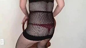 Latina Undresses In Lingerie For Striptease In California