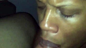 Ebony Gay Guy Loving Interracial Dick Sucking