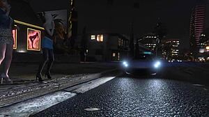 GTA 5 - MICHAEL GETS HOOKER SERVICE in the game