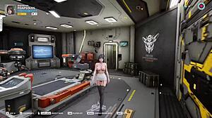 Erika getting used as fuck doll!