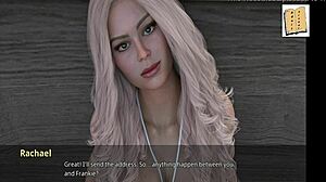 Rachael displays big tits and ass in swimsuit