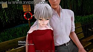 Harem hotel 398 features curvy cutie in sexy hentai outfit getting wild