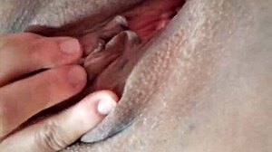 Intensely showing off tits before powerful orgasm.