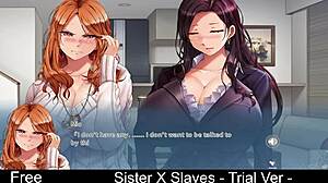 Blondine Spreder Bein Bredt for Stefars Dype Støt