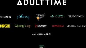 Fordelsmassage bliver til dampende ebony lesbisk trekant