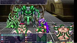 すごく縛られてる、ピアス付きのチンポをボンデージで搾乳してる