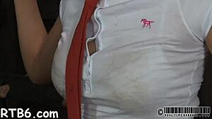 Anal castigation with squirting in assfucking