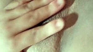 Intensely showing off tits before powerful orgasm.