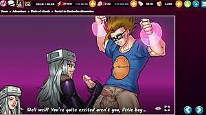 Hentai heroes plain of rituals 9 features anime characters in detailed ritual scenes with fingering and masturbation