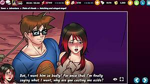 Hentai heroes plain of rituals 9 features anime characters in detailed ritual scenes with fingering and masturbation