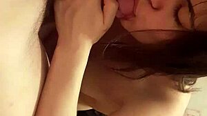 Look at Beautiful Blowjob on Monster Cock! Isn't It Cute?