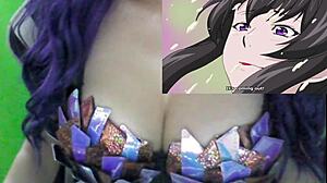 Hentai Milf Neighbor Screwed While Husband Plays Video Games