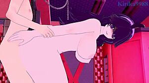 lusia and hex maniac in pokemon hentai cartoon