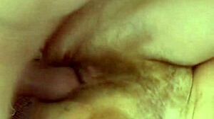 Blonde Cougar's Hairy Pussy Gets Stuffed by Young Stud