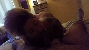 blondie milf giving blowjob and getting fucked 😍