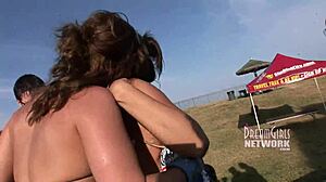 Spring Break Whip Cream Contest Fun