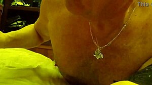 Cunnilingus Power - Husband Dives Between Spreading Mature Legs