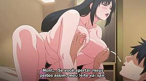 Mom nakal ditumbuk mentah dalam aksi anime tanpa sensor.