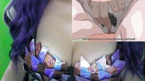 Hentai Milf Neighbor Screwed While Husband Plays Video Games