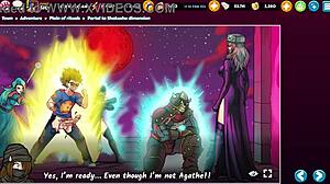 Hentai heroes plain of rituals 9 features anime characters in detailed ritual scenes with fingering and masturbation