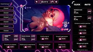 Naughty Cam Girl Masturbates With Huge Dildo