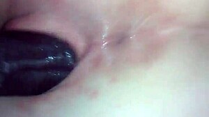 Bbc fucks white girl pussy and creampies her?