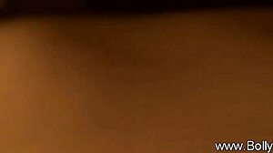 indian brunette seductress rips clothes while dancing and teasing nude