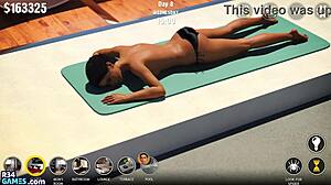 i watch the movie with my step sis in the rich family episode 2, but i make a mistake and call her mommy.