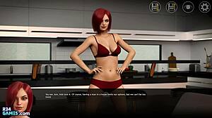 i watch the movie with my step sis in the rich family episode 2, but i make a mistake and call her mommy.