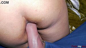 Painful Butt Play Ends in Sweet Orgasm.