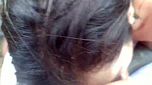 Manuh Cortez Gives Oral On Rainy Beach