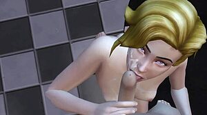 In The Sims, He Fucks His Friend Hard In 3D Porn!