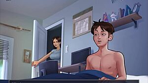 Summertime Saga 212 Big Tits Game Cowgirl Riding!