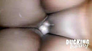 Black couple getting wild in steamy pov action. Wanna see how they do it doggystyle?