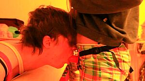 my boyfriend bound for strapon fun