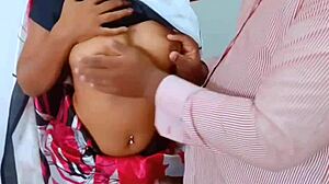 teacher bangs her top student in homemade clip