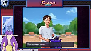 Summertime Saga Part 12: College Adventures with Goth Teacher Cosplay