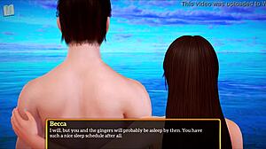 My New Family Game - Teen with Big Ass Gets Slammed Hard in Wild Action Scene