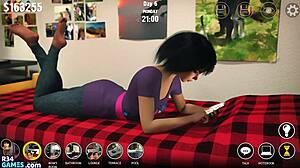 i watch the movie with my step sis in the rich family episode 2, but i make a mistake and call her mommy.