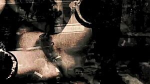 Ma vie secrète avec de l'anal interracial vintage brut !