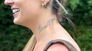 Showed Ass and Pussy in Market, Then Banged Manager in Stockroom!