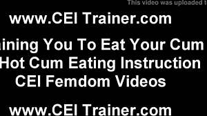 Vi mater deg med cum i denne bdsm pov-økten til du ikke kan svelge en dråpe til.