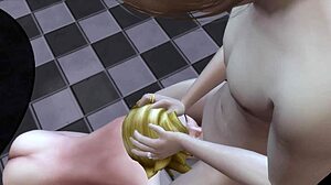 In The Sims, He Fucks His Friend Hard In 3D Porn!